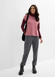 Pull doux sans manches en viscose mélangée, bonprix