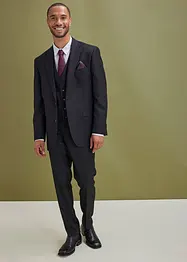 Costume 4 pièces regular avec gilet et cravate, bonprix