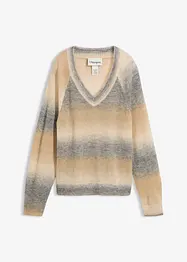 Pull en laine mélangée avec fil lurex, bonprix