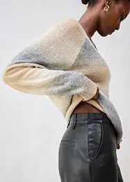 Pull en laine mélangée avec fil lurex, bonprix