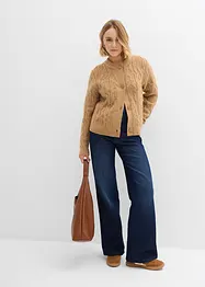 Gilet en grosse maille, bonprix