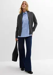 Gilet en maille 100% coton, bonprix