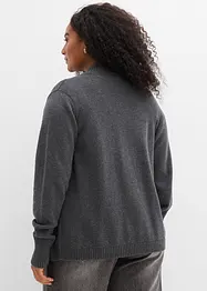 Gilet en maille 100% coton, bonprix