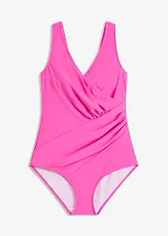 Maillot 1 pièce sculptant et croisé, maintien modéré, bonprix