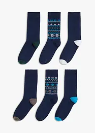 Lot de 6 paires de chaussettes, bonprix