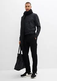 Pantalon cargo thermique regular, extensible, droit, bonprix