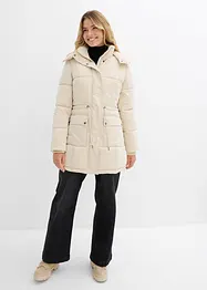 Doudoune mi-longue avec taille réglable, bonprix