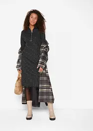 Robe sweat à col camionneur, bonprix