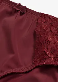 Lot de 2 slips Maxi avec dentelle, bonprix