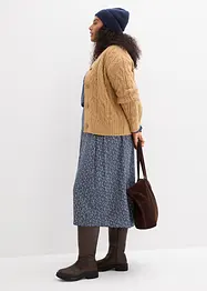 Jupe midi en viscose fluide, bonprix