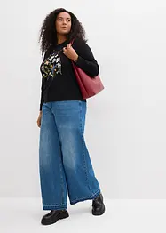 T-shirt manches longues 100% coton, bonprix