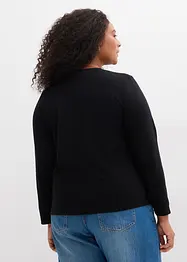 T-shirt manches longues 100% coton, bonprix