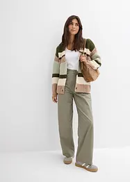 Gilet en grosse maille à dégradé de couleurs, bonprix