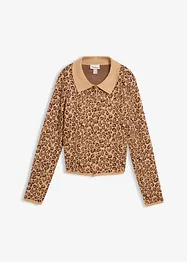 Gilet court en fine maille, bonprix