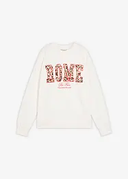 Sweat oversize 100% coton, bonprix