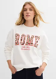 Sweat oversize 100% coton, bonprix