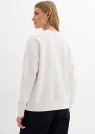 Sweat oversize 100% coton, bonprix