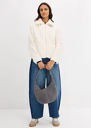 Veste en peluche, bonprix