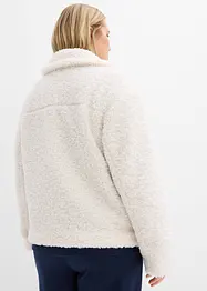 Veste en peluche, bonprix