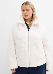 Veste en peluche, bonprix