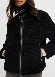 Veste en peluche, bonprix