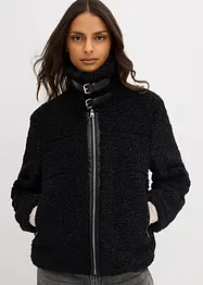 Veste en peluche, bonprix