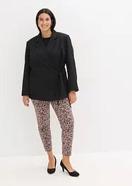 Pantalon élastiqué en jersey milano, viscose majoritaire, bonprix