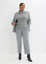 Pull polo avec laine, bonprix