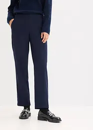 Pantalon à revers et taille élastiquée, bonprix