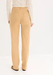 Pantalon en jersey coton avec passepoil, bonprix