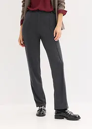 Pantalon en jersey coton avec passepoil, bonprix