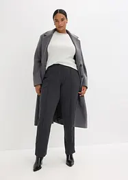 Pantalon en jersey coton avec passepoil, bonprix