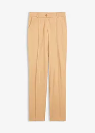 Pantalon en jersey coton avec passepoil, bonprix