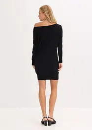 Robe en maille asymétrique, bonprix