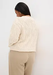 Pull en coton mélangé, bonprix