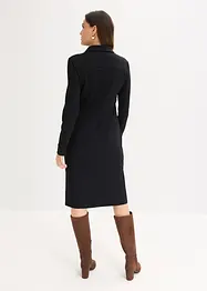 Robe-chemise en Punto di Roma, bonprix