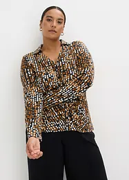 Blouse en jersey de viscose mélangée, bonprix