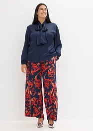 Pantalon palazzo en léger crêpe de viscose, bonprix