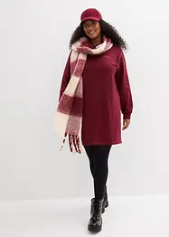 Robe sweat en coton mélangé, bonprix