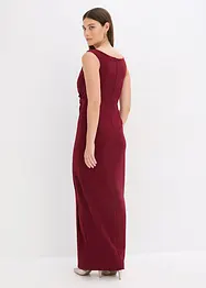 Robe col Bardot en crêpe texturé, bonprix