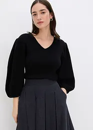 Pull en coton majoritaire, bonprix