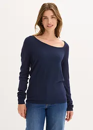Pull fluide en viscose majoritaire, bonprix