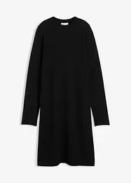 Robe trapèze en maille, bonprix