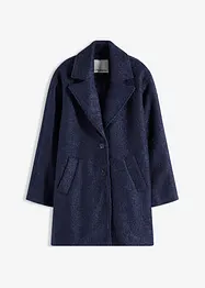 Manteau court et oversize en maille bouclette, bonprix