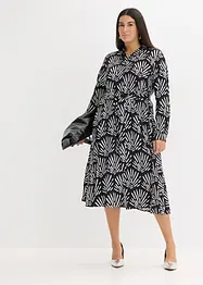 Robe midi en viscose fluide, bonprix