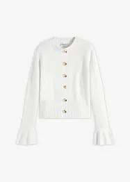 Gilet en maille à boutons décoratifs, bonprix