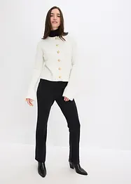 Gilet en maille à boutons décoratifs, bonprix