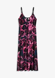 Robe midi en velours brillant, bonprix