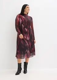 Robe midi en mesh doux, bonprix