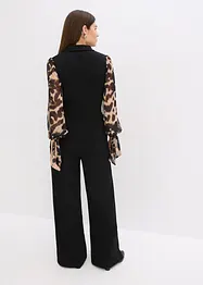 Combinaison en jersey à manches en mesh, bonprix